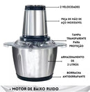 Moedor 2L Triturador 110v Processador Alimentos Elétrico - Neverdie Store