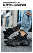 Tênis masculino casual atlético tênis de caminhada masculino preto alta quali